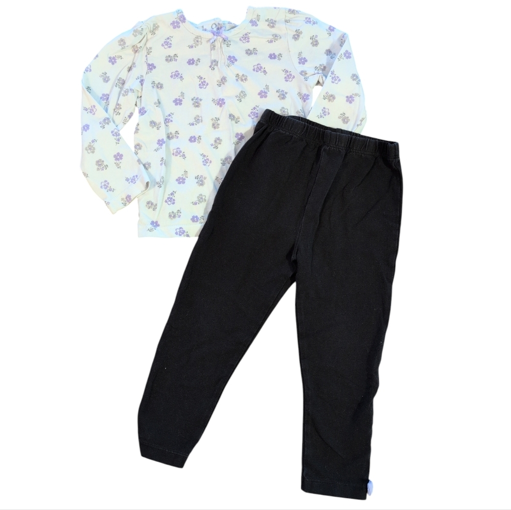 🍁2/$7🍁LITTLE ME Floral 2 Piece Outfit
